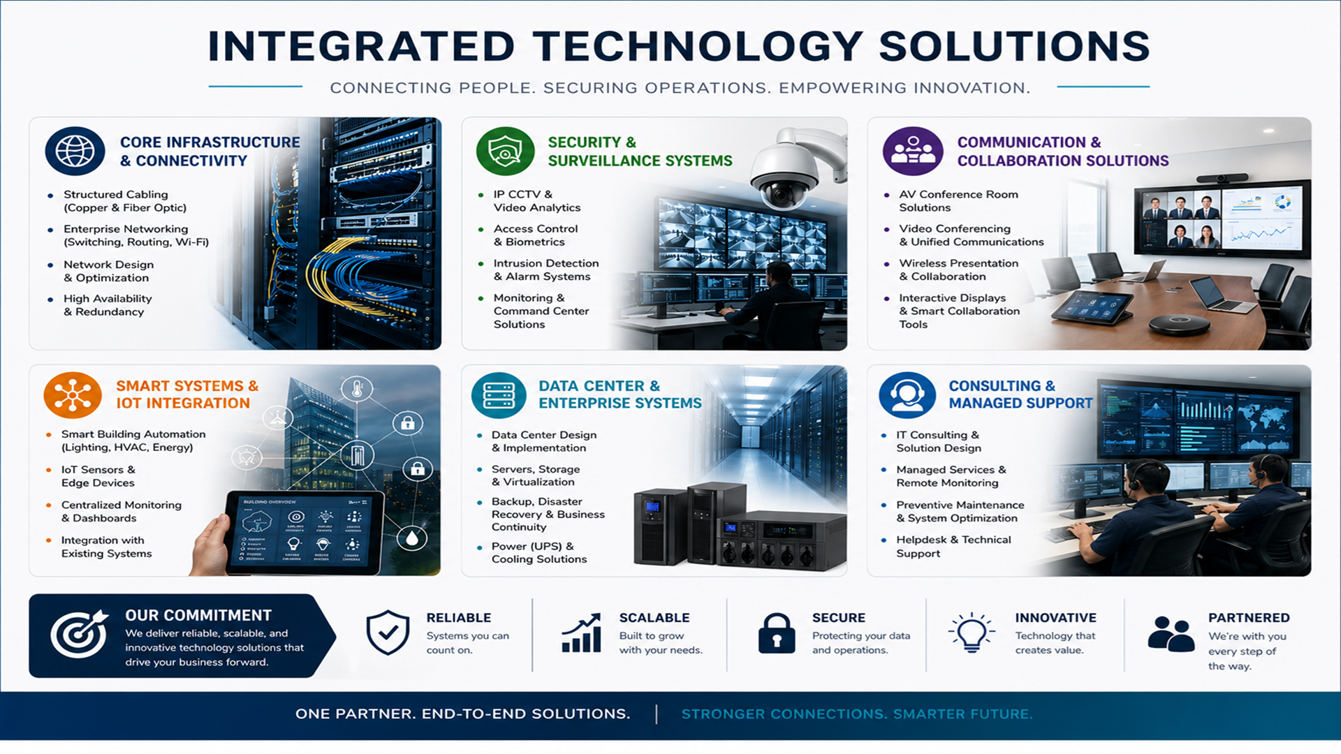 Integrated Technology Solutions — Six Critical Domains